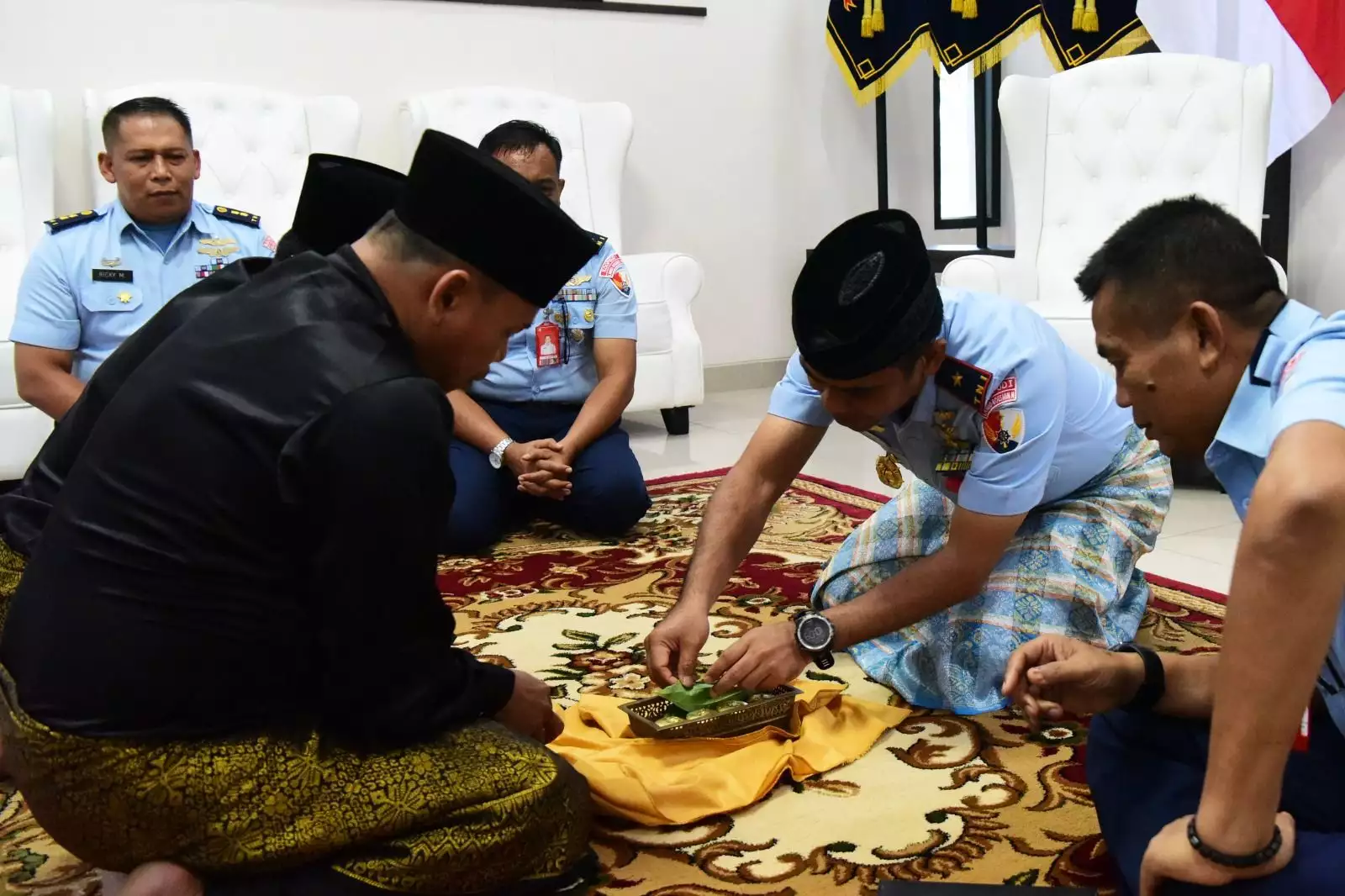 Danlanud Roesmin Nurjadin Terima Silaturrahmi Lam Kabupaten Rohul